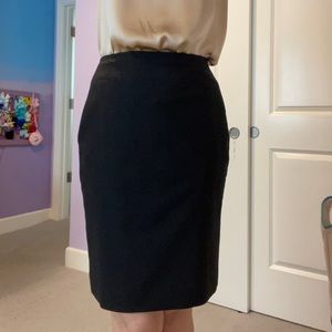 Banana Republic Classic Black Pencil Skirt